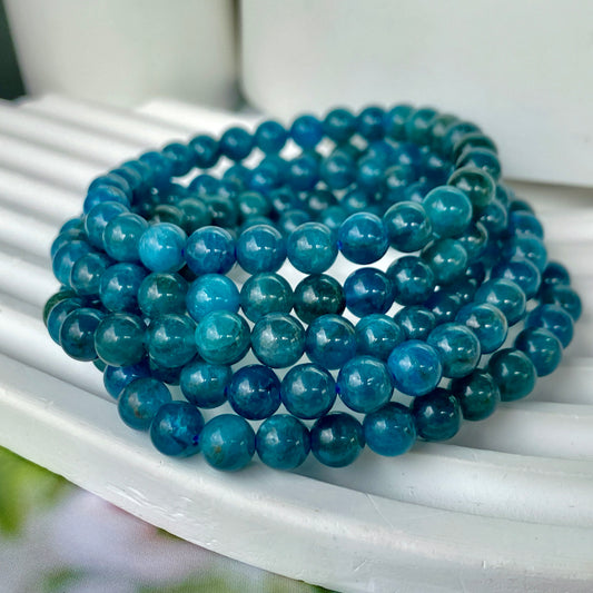 蓝麟灰 Blue Apatite